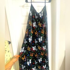 Brand new folklore plisse dress